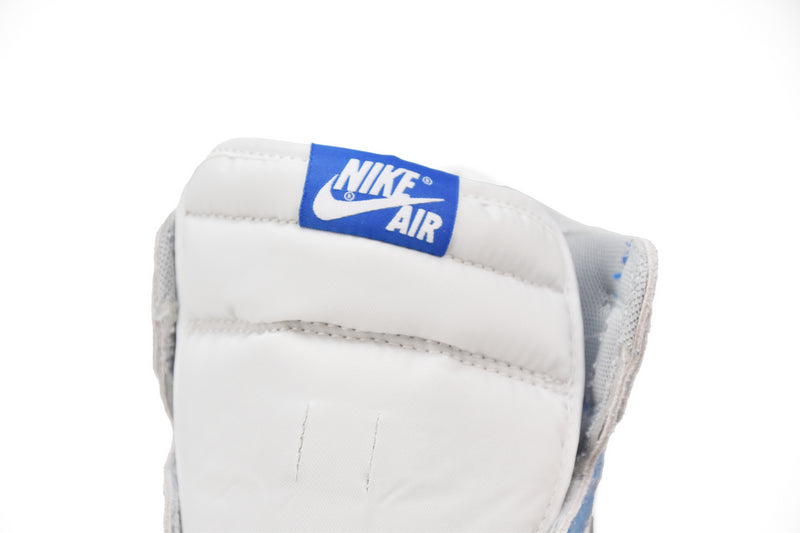 Classic Air Jordan 1 High GS Washed Carolina Blue Denim Sneakers