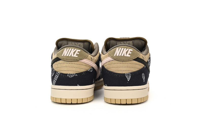 OG Travis Scott Nike SB Dunk Low Paisley Sneakers - Iconic Street Style