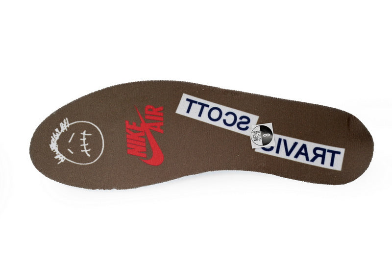 Travis Scott x Air Jordan 1 Low OG Reverse Mocha Premium Sneakers