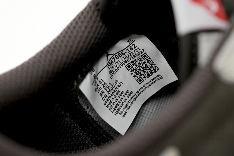 Travis Scott x Air Jordan 1 Low OG Reverse Mocha Premium Sneakers