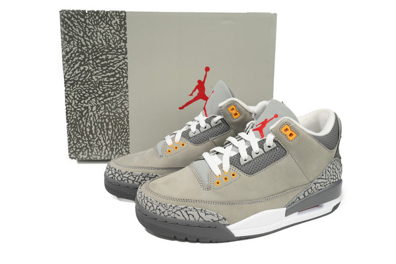 Premium XH Air Jordan 3 Retro Cool Grey Iconic Basketball Sneakers
