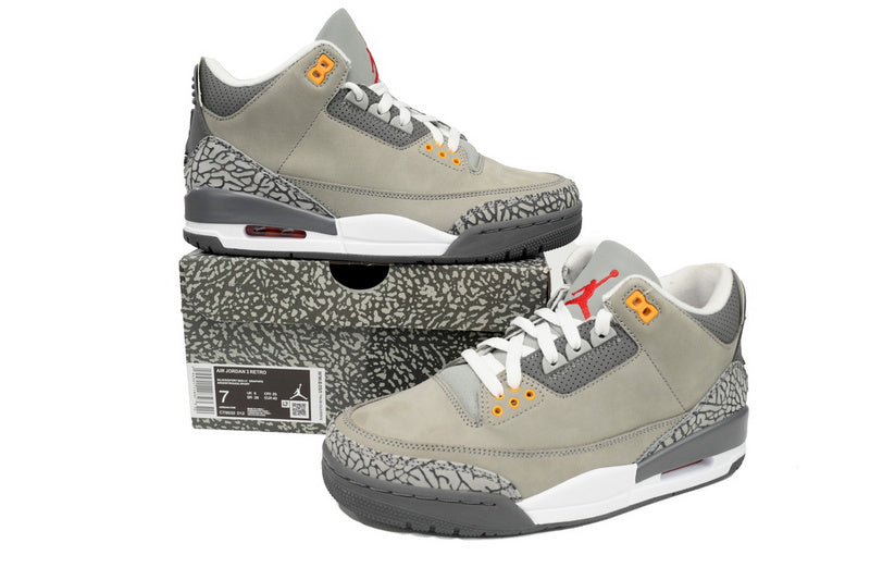 Premium XH Air Jordan 3 Retro Cool Grey Iconic Basketball Sneakers